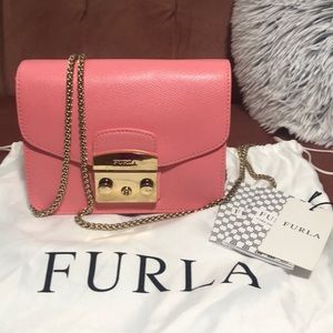 ✨ON HOLD✨FURLA Mini Crossbody Pink